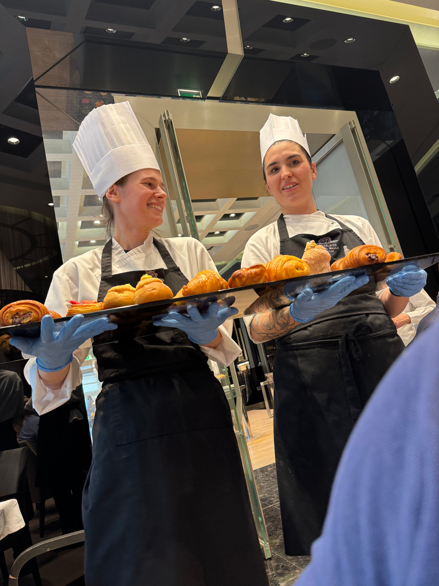 Pastry chef dell'Excelsior Hotel Gallia